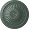 Ekena Millwork Alexa Ceiling Medallion (Fits Canopies up to 3"), Hand-Painted Cloud Burst, 15"OD x 1 3/4"P CM14AXCBF - alternate 1